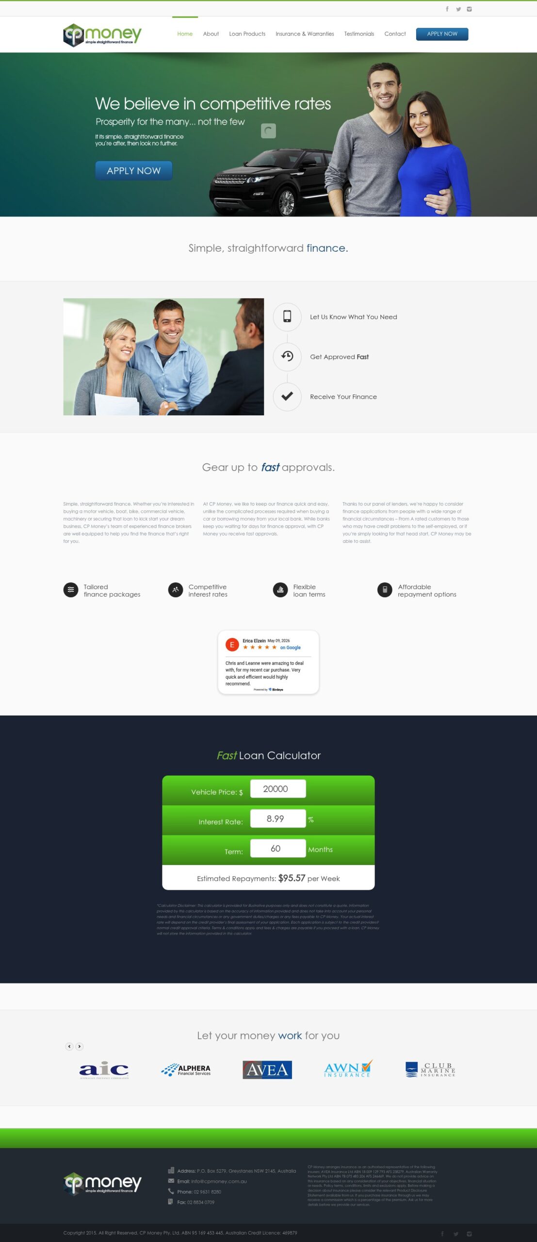 Cpmoney homepage screenshot