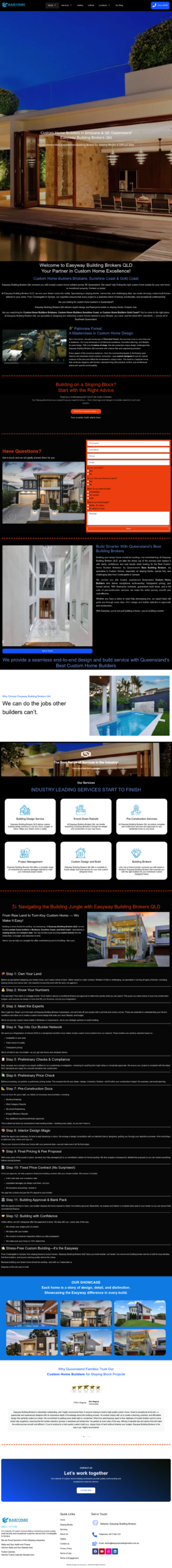 Easyway Building Brokers homepage screenshot