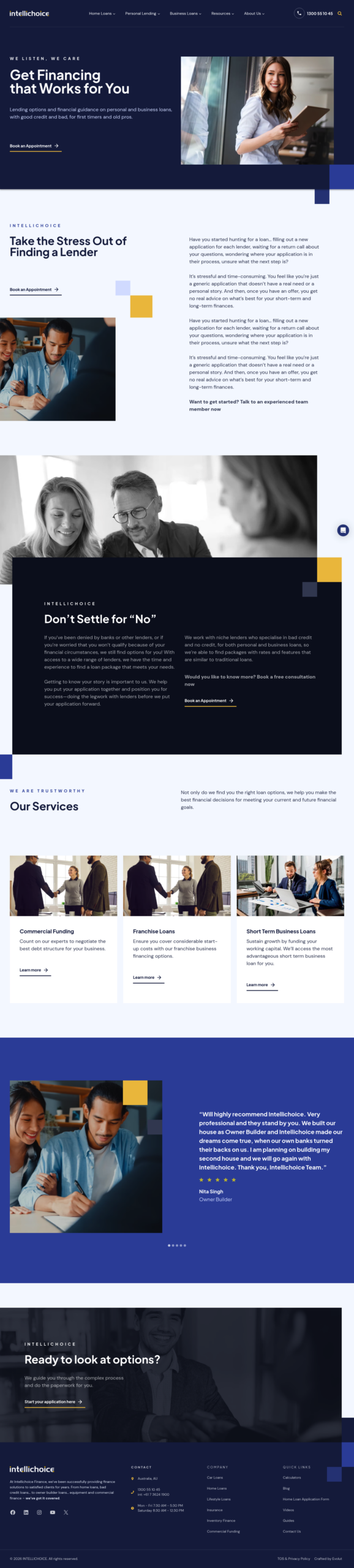 Intellichoice homepage screenshot