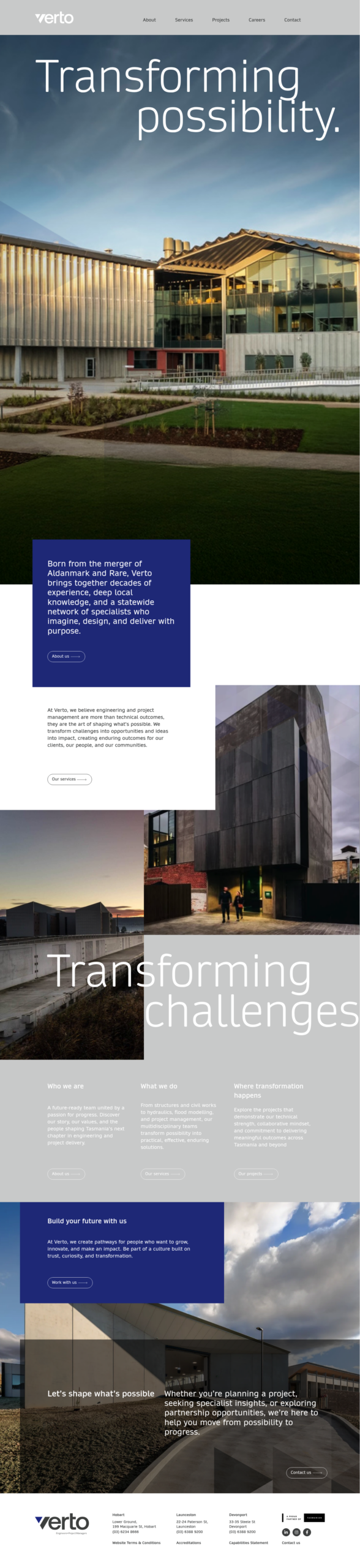 Rare homepage screenshot