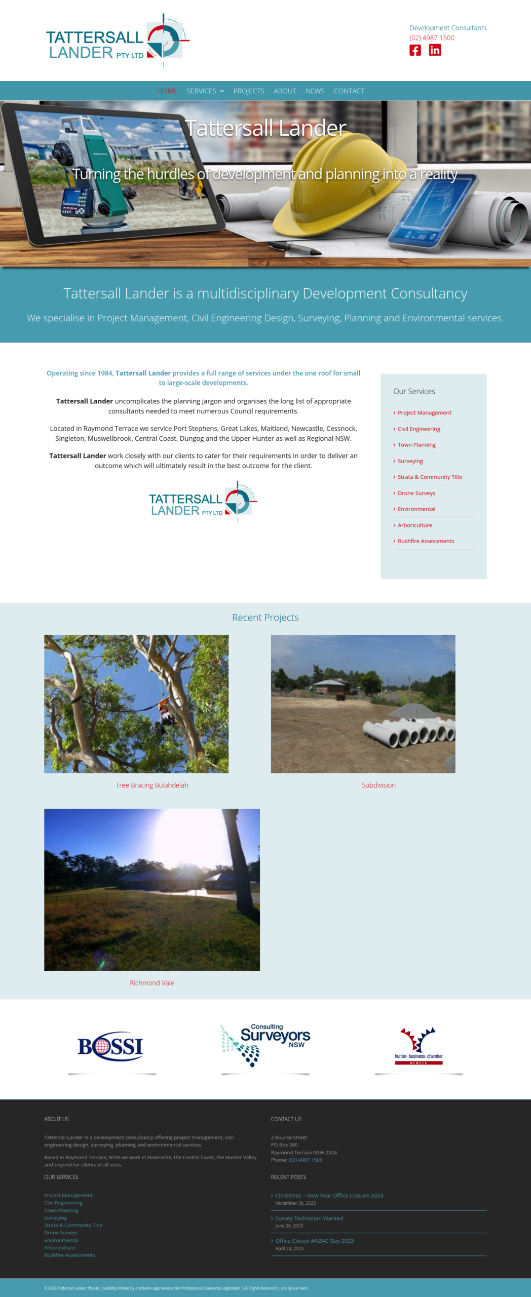 Tatland homepage screenshot