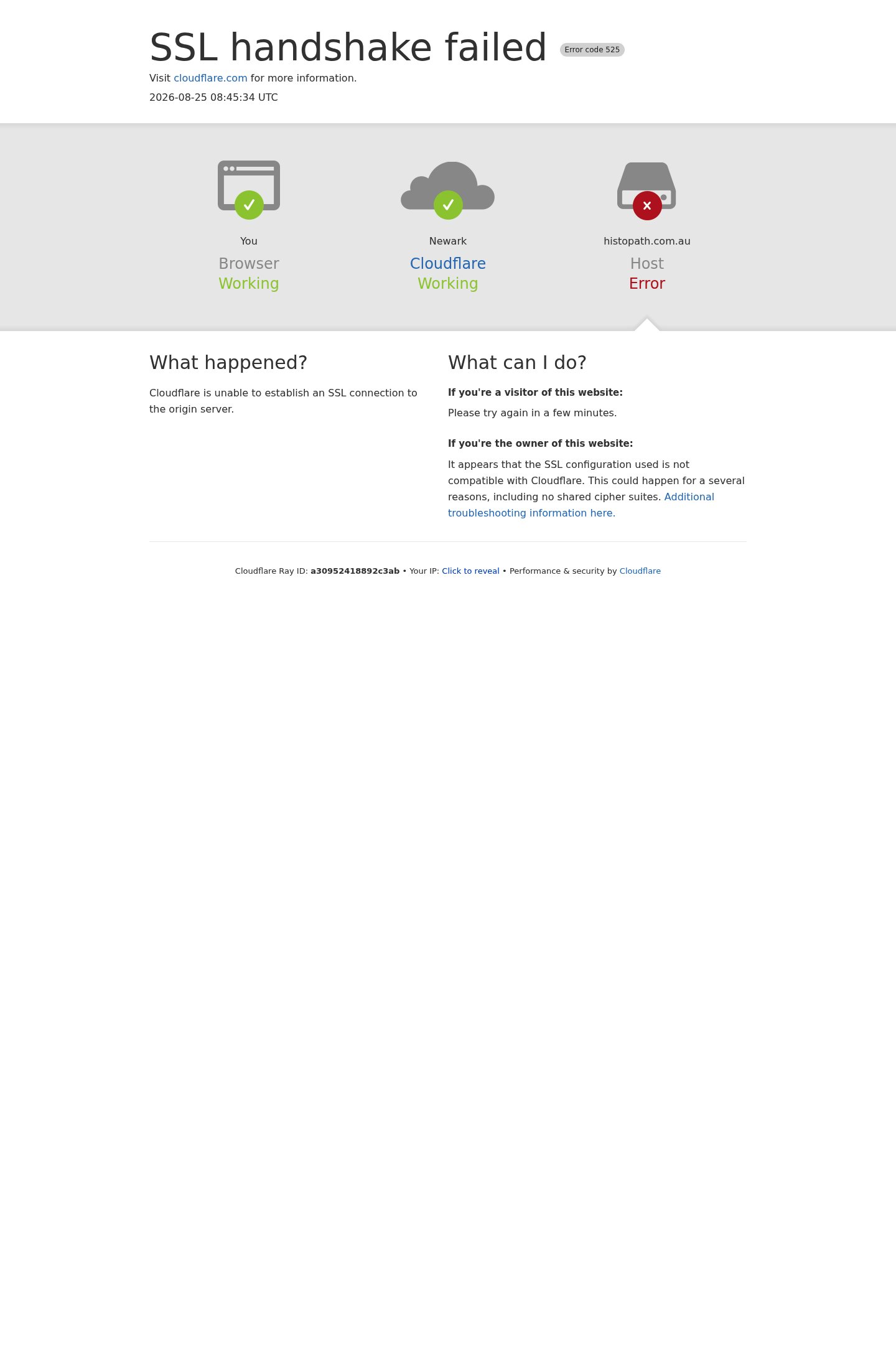 Histopath Diagnostic Specialists homepage screenshot